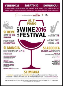 A Roma al via Eataly Wine Festival 2016 in collaborazione con Doctor Wine