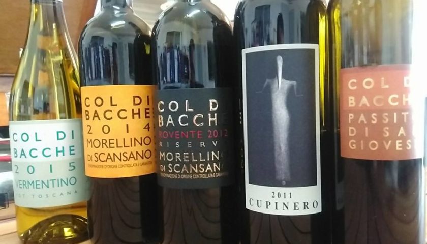 Col di Bacche Vermentino Morellino Riserva Cupinero Passito 1