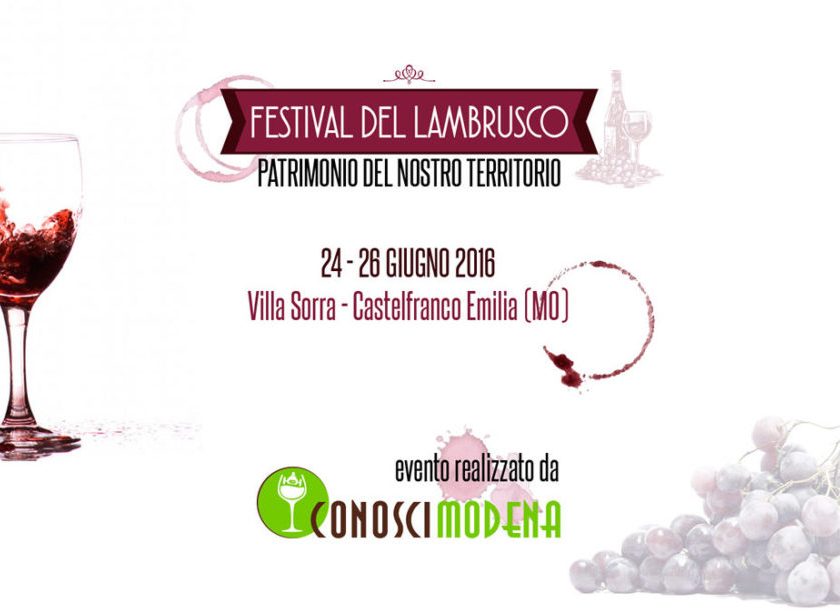 Festival del Lambrusco di Castelfranco Emilia e1466291215608