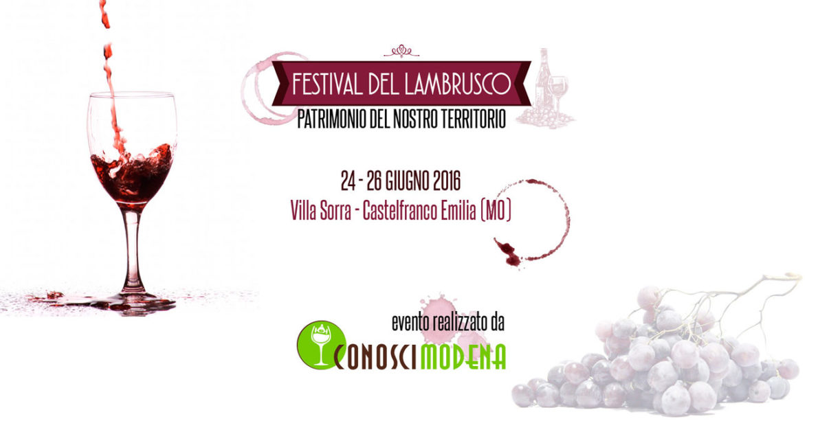 Festival del Lambrusco di Castelfranco Emilia e1466291215608