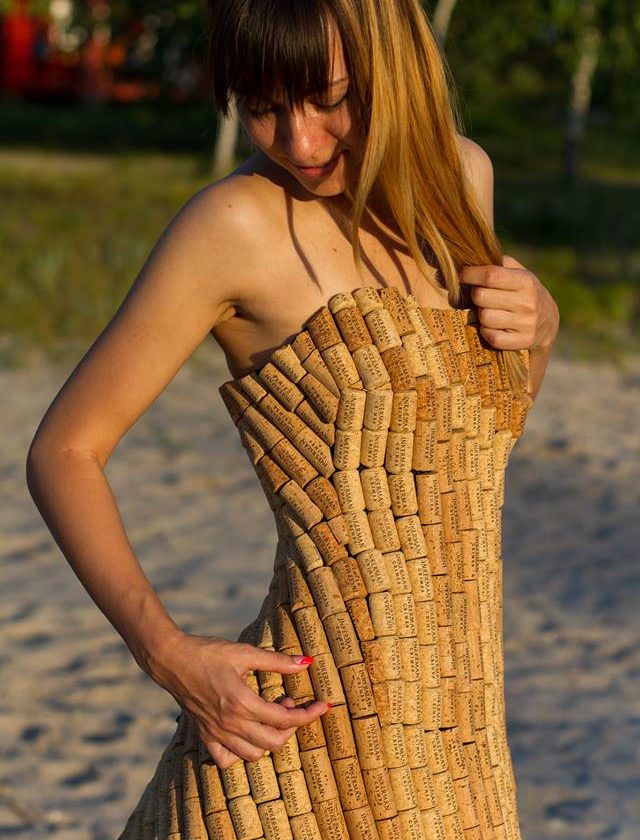 wine cork art