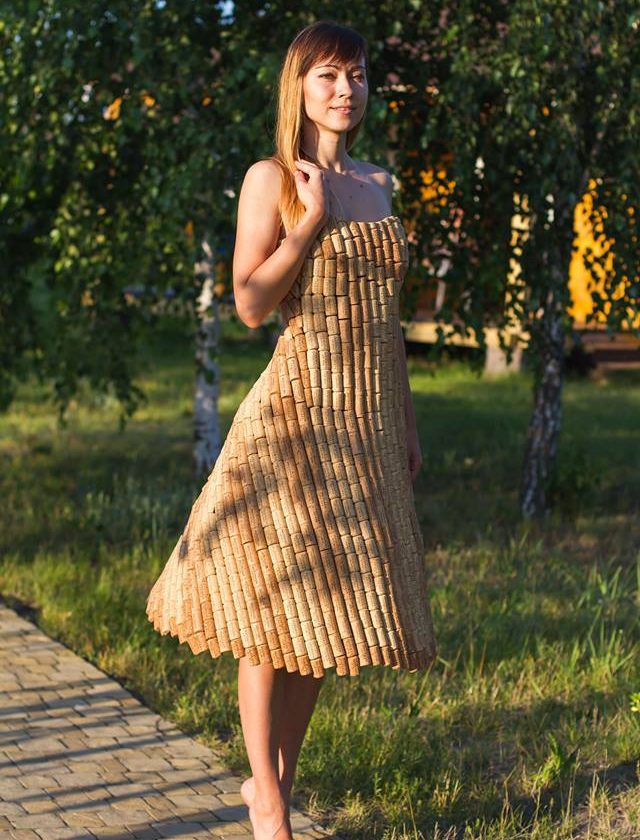 wine cork art made vino sughero