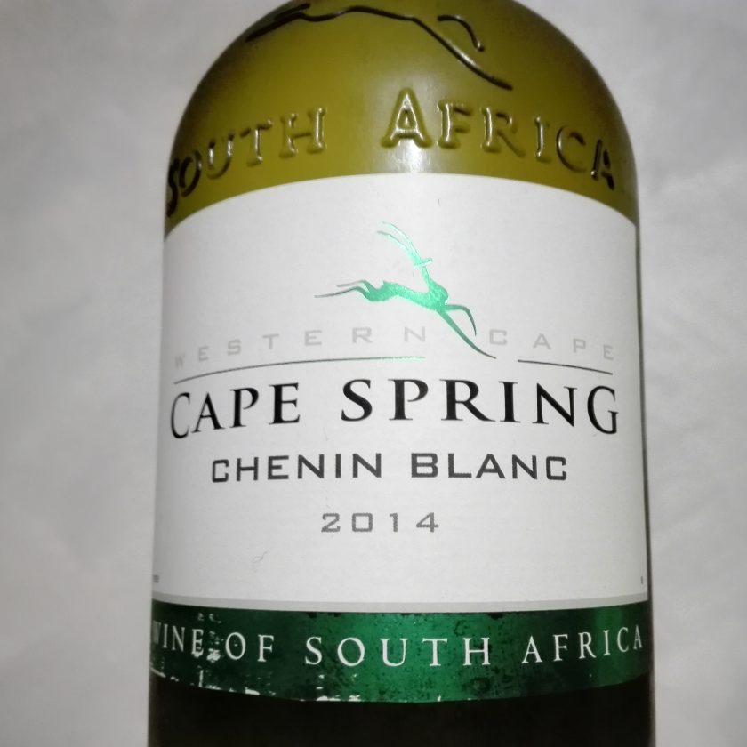 Chenin Blanc Cape Spring Western Cape 2014 opinioni recensione vino Iper Coop scaled