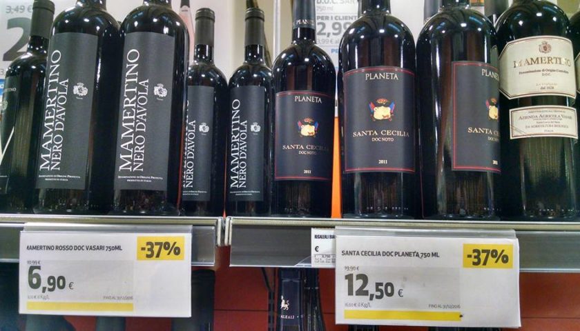 planeta santa cecilia doc noto promozione sconto supermercato