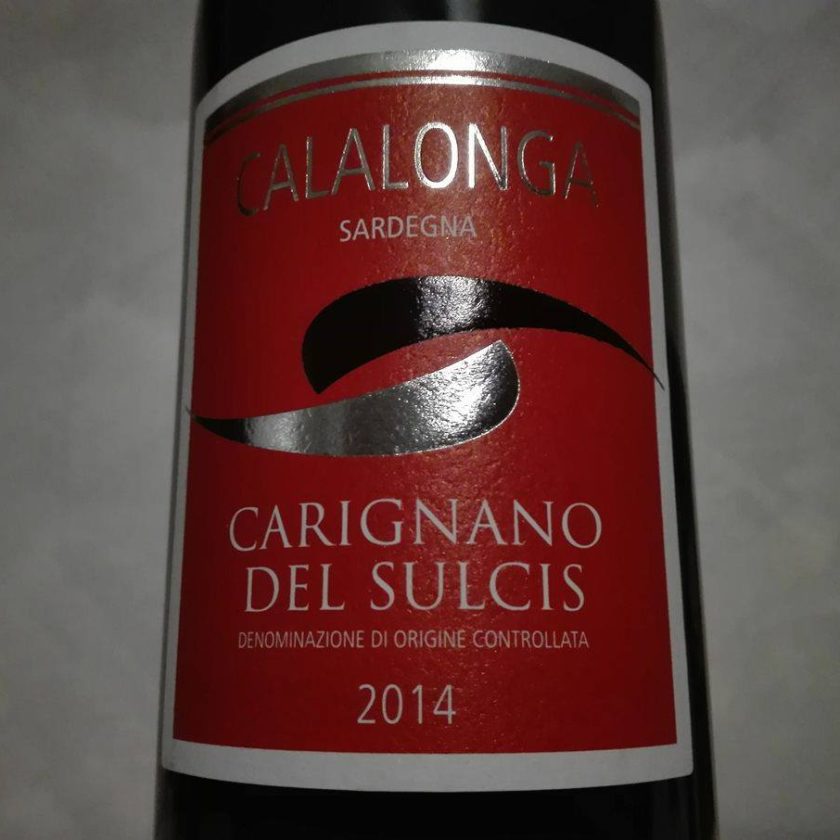 Carignano del Sulcis Doc Calalonga Calasetta