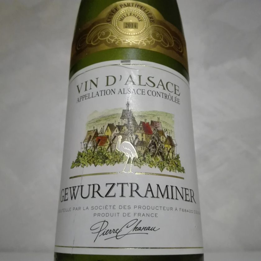 Gewurztraminer Vin DAlsace Appelation Alsace Controlee Pierre Chanau scaled