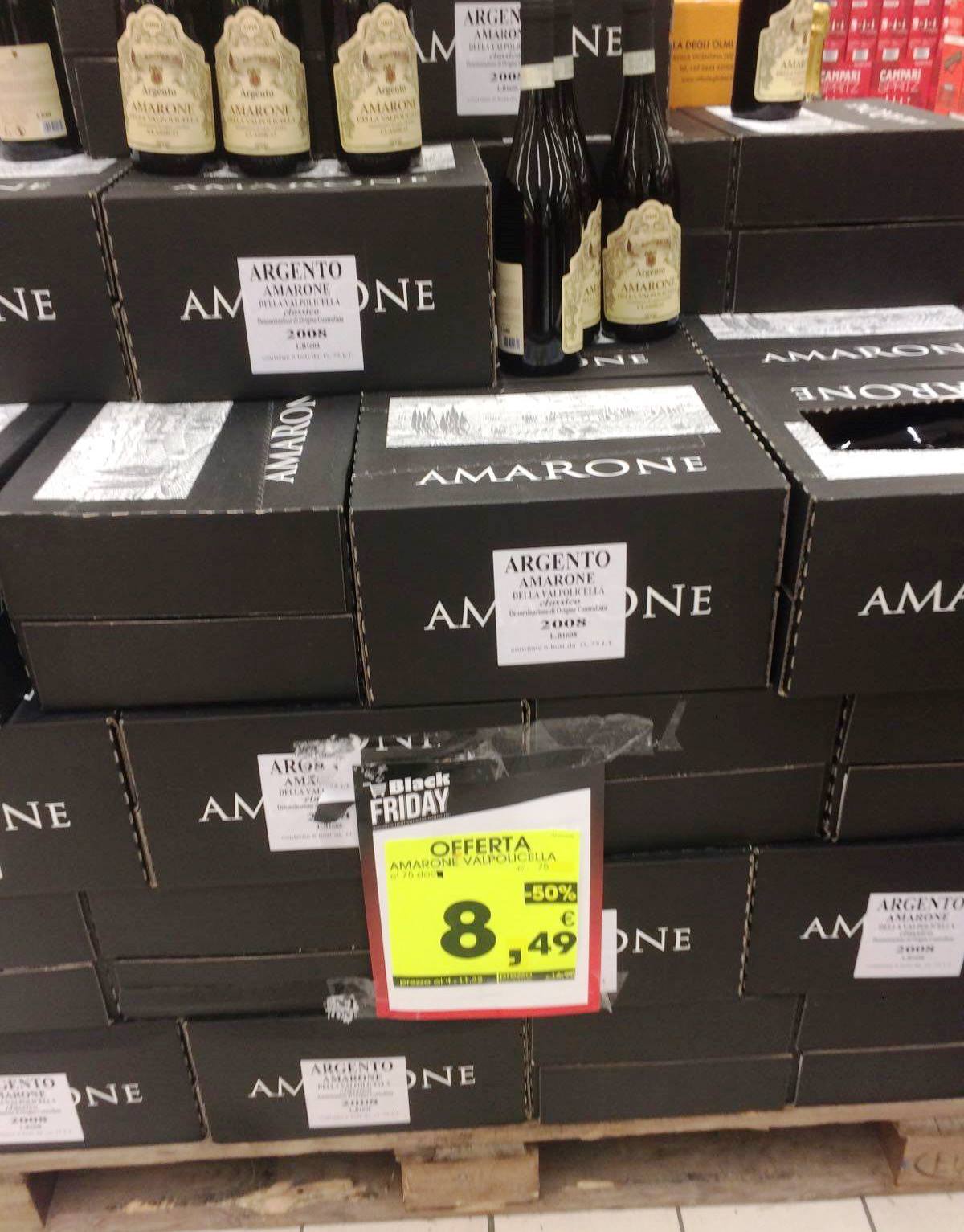 amarone argento black friday auchan mestre 2 1