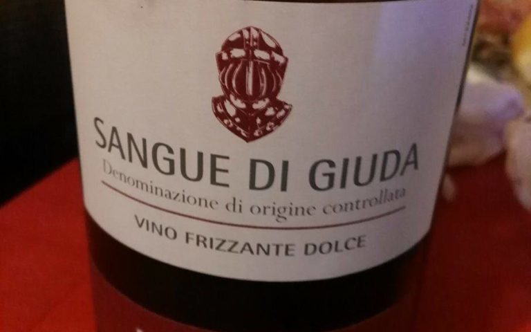Sangue di Giuda Il Pozzo Enoitalia Lidl Salerno Oltrepò Pavese vino dolce 3 768x1024 1