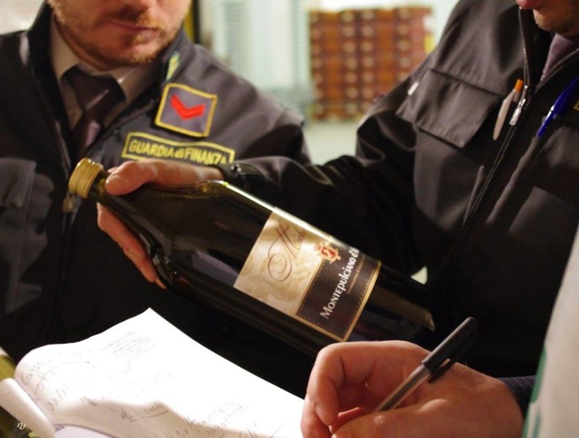 vino contraffatto finanza