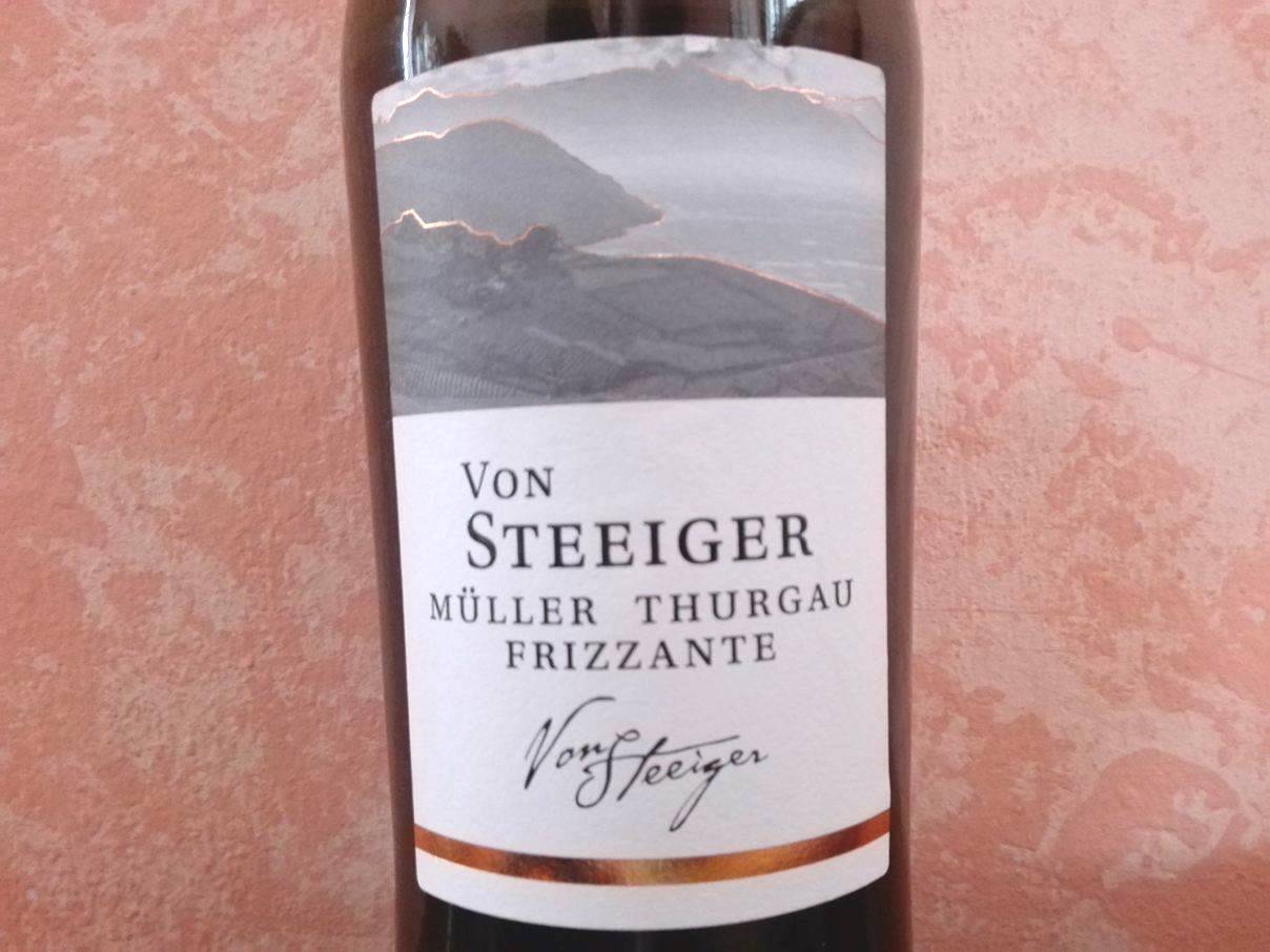 Muller Thurgau frizzante Von Steeiger Igt Venezie
