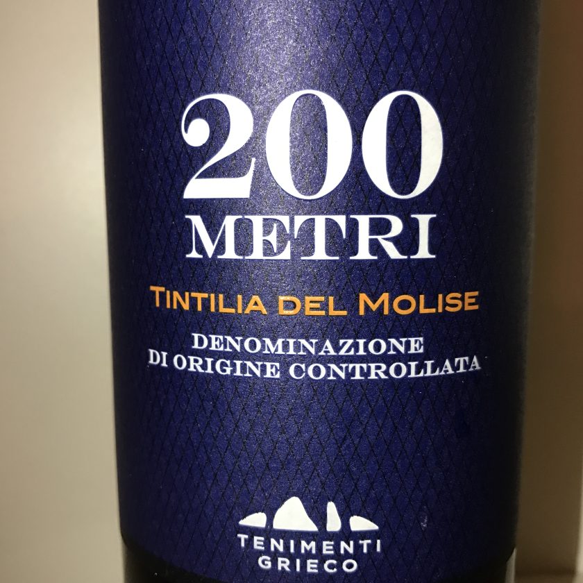 Tintilia del Molise Doc 2015 200 metri scaled
