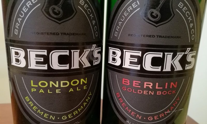 Becks London Becks Berlin supermercato birra indurstria