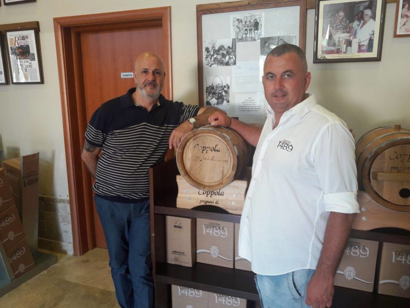 cantina coppola gallipoli metodo classico pas dose negroamaro giuseppe coppola 5