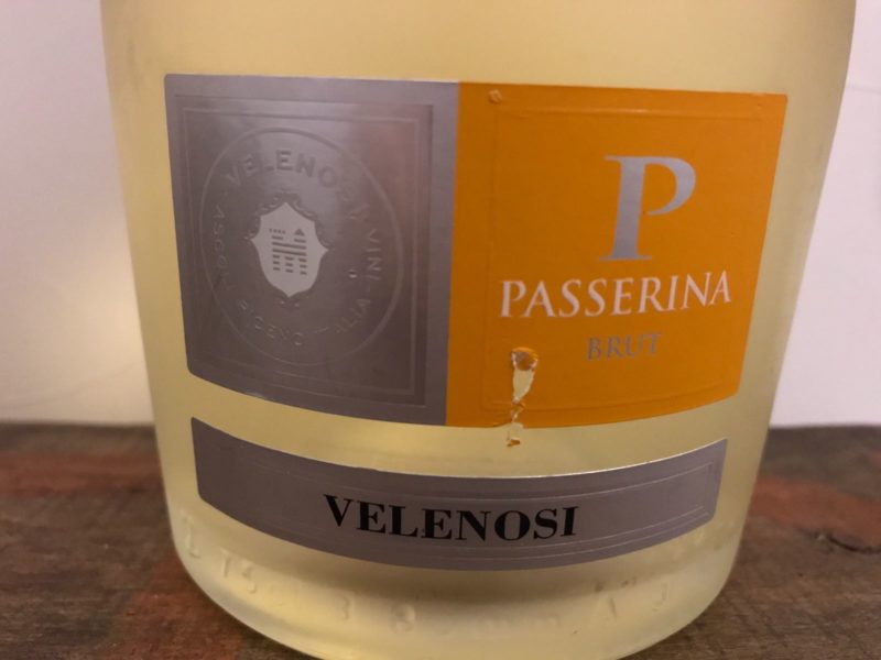 passerina brut spumante velenosi