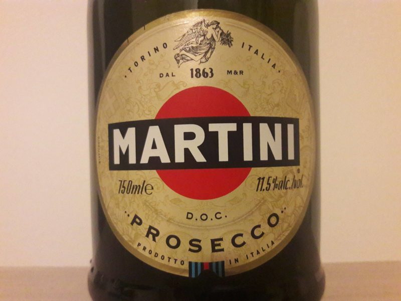 prosecco martini