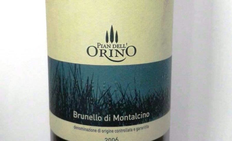 Brunello di Montalcino Docg 2006 Pian dellOrino 1