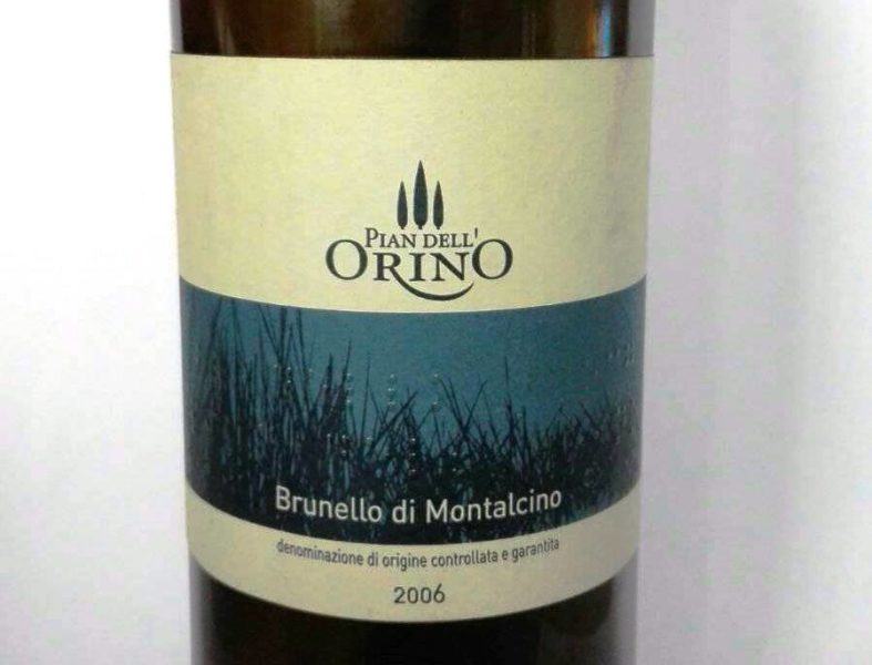 Brunello di Montalcino Docg 2006 Pian dellOrino
