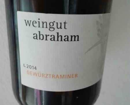 Weingut abraham Gewurtztraminer e1509201581629
