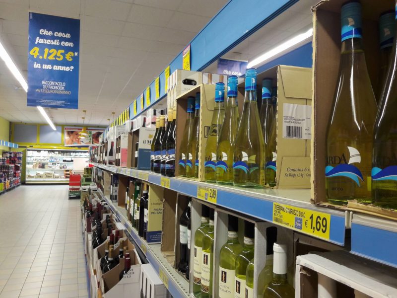 eurospin vini intergralmente prodotti degustazione vinialsuper