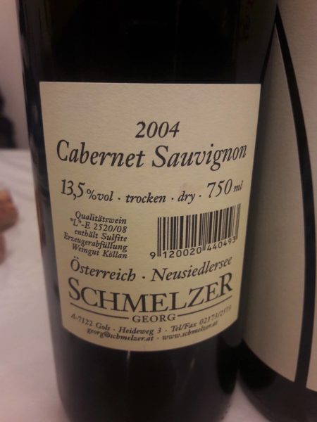 schmelzer vini biodinamici austria vino cabernet