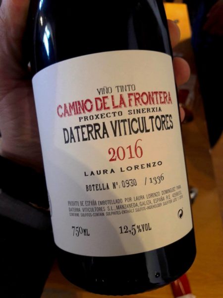 da terra viticultores camino de la frontera 2016 laura lorenzo