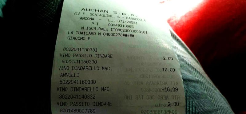 Dindarello shock 2 euro da Auchan Maculan Il nostro Moscato non scade 2