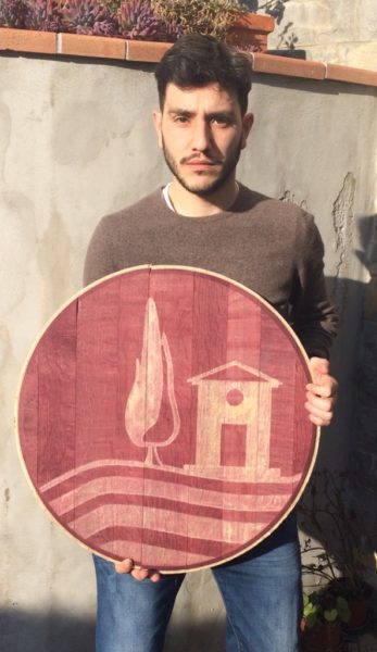 Massimo Pagliai decorazione barrique botti Toscana 1