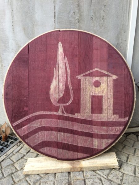 Massimo Pagliai decorazione botti barrique