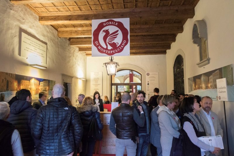 Anteprima del Vino Nobile di Montepulciano tutto pronto alla Fortezza 1