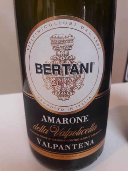 amarone della valpolicella bertani 2014