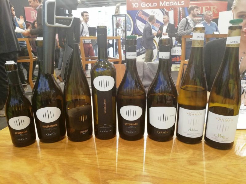 vinitaly 2018 migliori vini assaggi vini cantina tramin