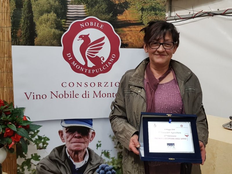 Paola Picchiotti di Bindella e Cantiniere dellAnno a Montepulciano 1