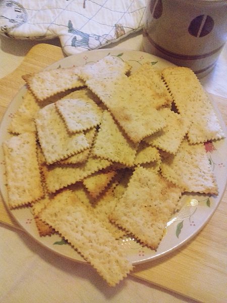 ricetta crackers al vino 1