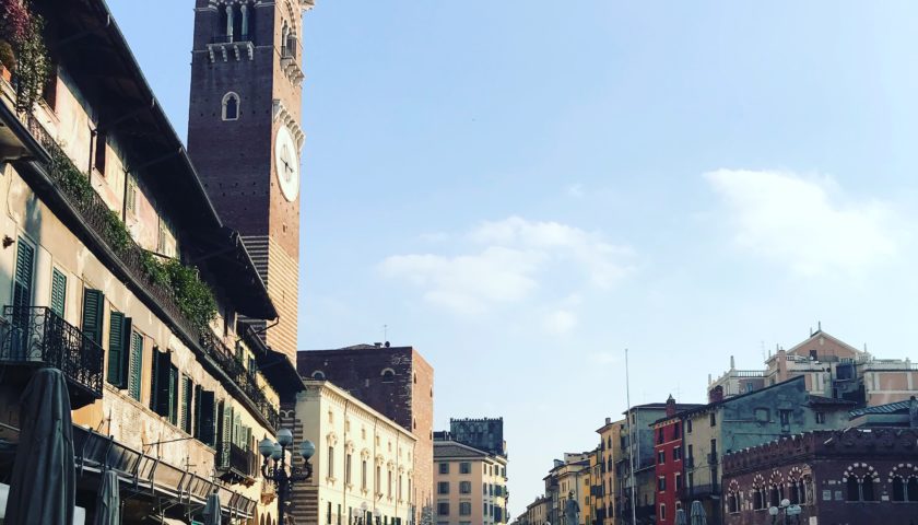 Verona piazza dei signori