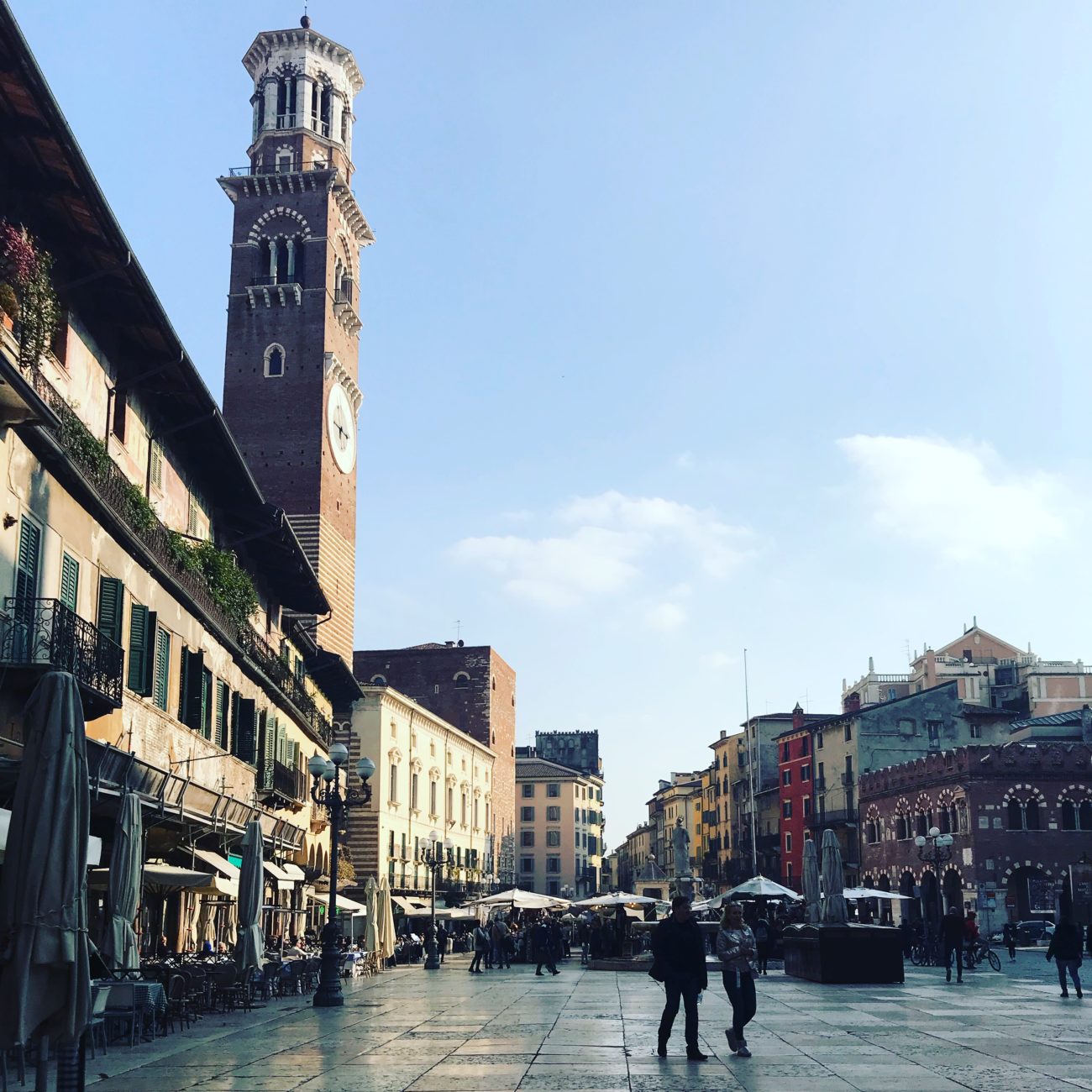 Verona piazza dei signori