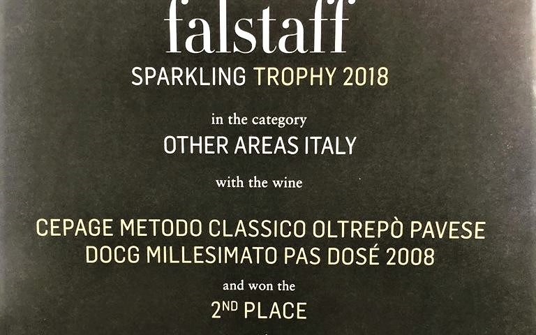 oltrepò pavese pinot nero other areas italy premio falstaff sparkling trophy 2018 conte vistarino