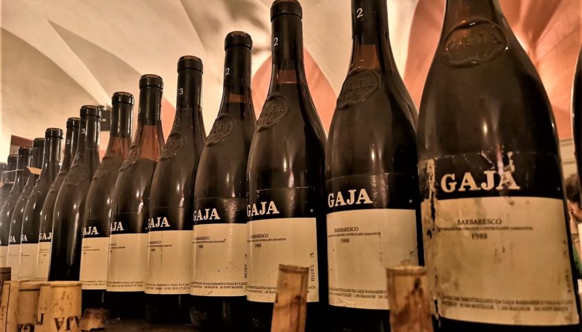 Il Barbaresco Gaja in verticale dal 1982 al ristorante Cantine del Gavi 21