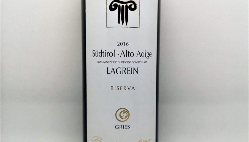 Südtirol Alto Adige Doc Lagrein Riserva 2016 Grieser Cantina Bolzano