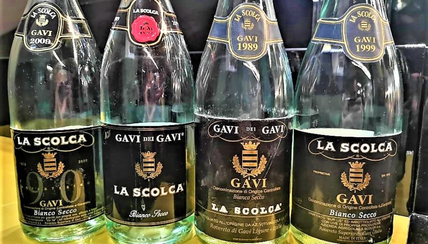 Etichetta Nera La Scolca il Gavi più famoso del mondo in verticale dal 1989 1