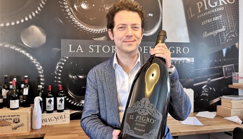 Spumante Metodo Classico Brut Cuvée Il Pigro Cantine Romagnoli