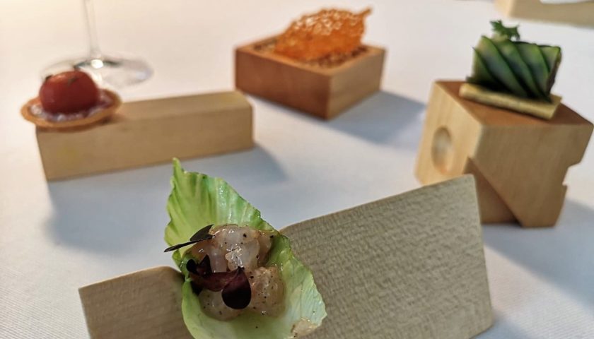 menu petit royale paolo friffa Chef a raccolta al Grand Hotel Royal Golf di Courmayeur 7