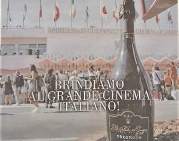 Brindisi col Prosecco Unesco alla Mostra del Cinema di Venezia. Ma in foto è un Doc