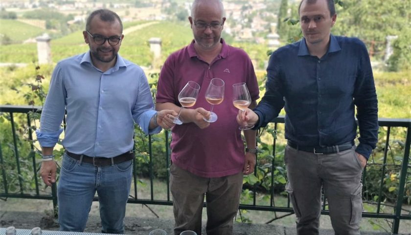 Fabio Rolfi Carlo Veronese Stefano Malchiodi Mazzolino vendemmia 2019 Lombardia Oltrepò