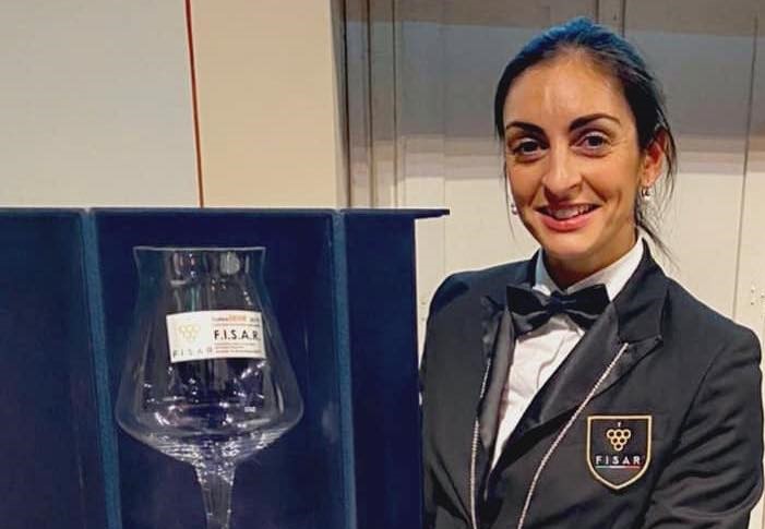 Carlotta Salvini miglior Sommelier Italia Fisar 2019 2