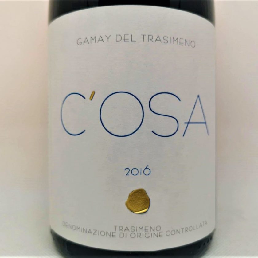 Colli del Trasimeno Doc Gamay 2016 Cosa Madrevite