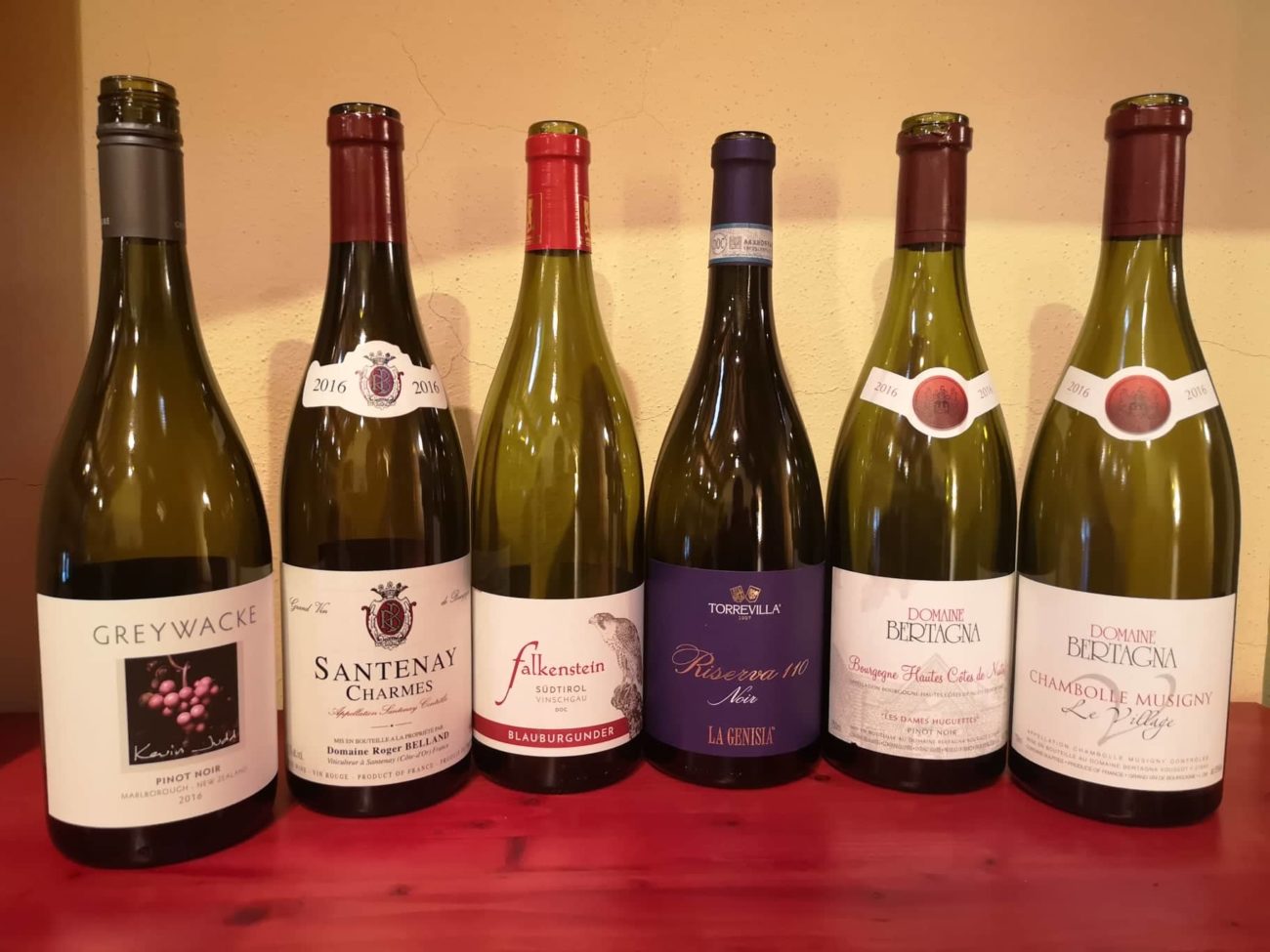 Oltrepò Torrevilla alza la cresta Pinot Nero challenge Genisia a confronto coi grandi del mondo