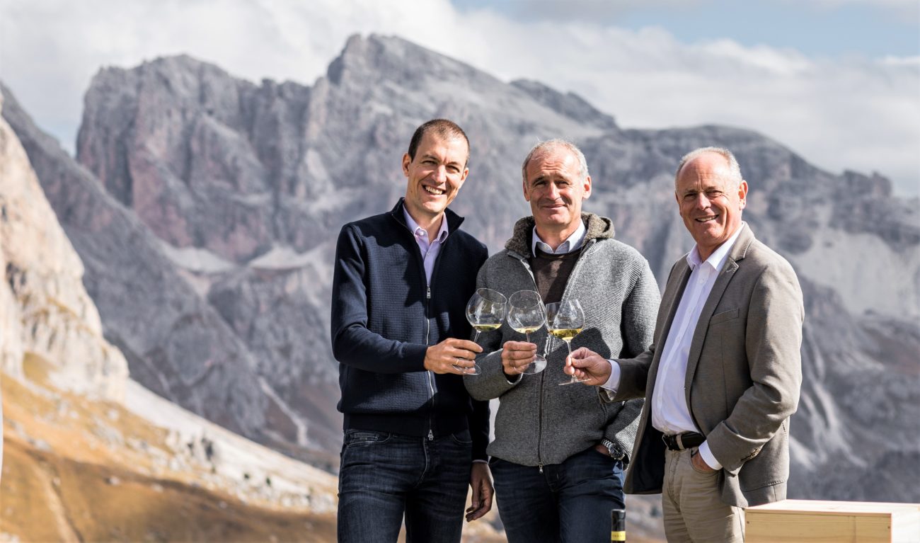 Leo Tiefenthaler presidente Cantina Tramin WolfgangKlotz Willi Stürz