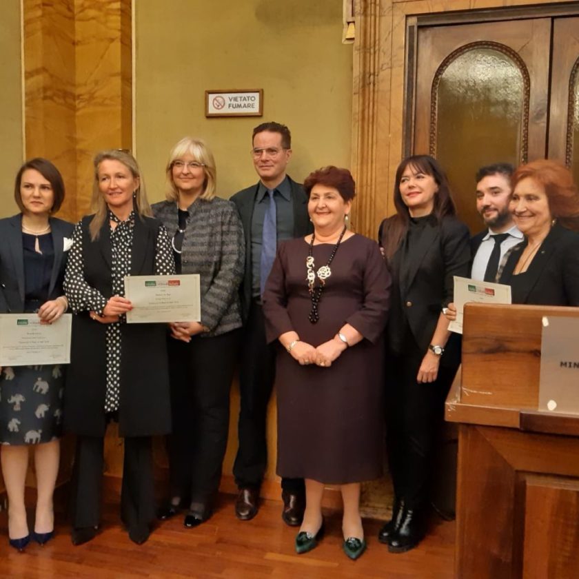 MINISTRO BELLANOVAPREMIATE IOSTOCOLMADEINITALY 10.12.19