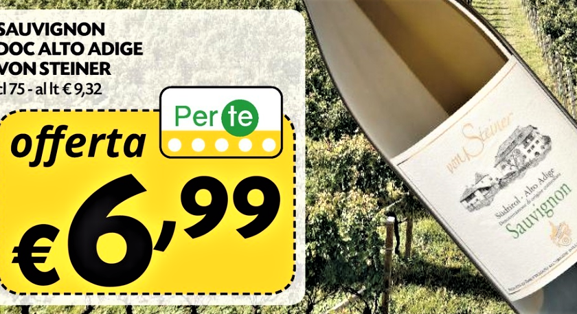 Vini in promo al super cosa comprare. Pam bello storytelling su Cantina Bolzano 2