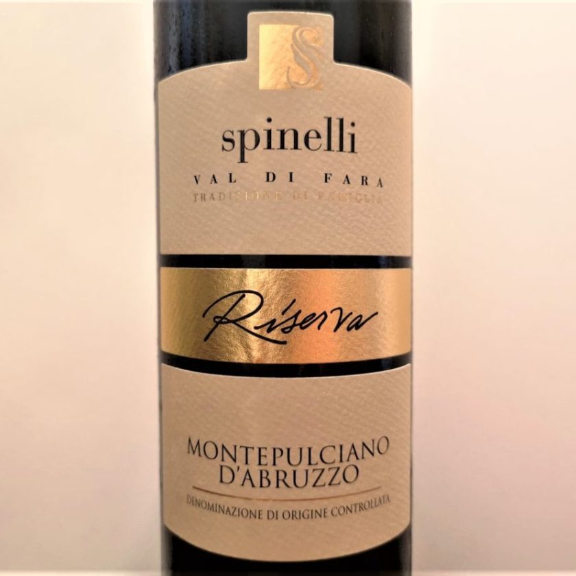 Montepulciano dAbruzzo Riserva Doc 2016 Val di Fara Cantine Spinelli